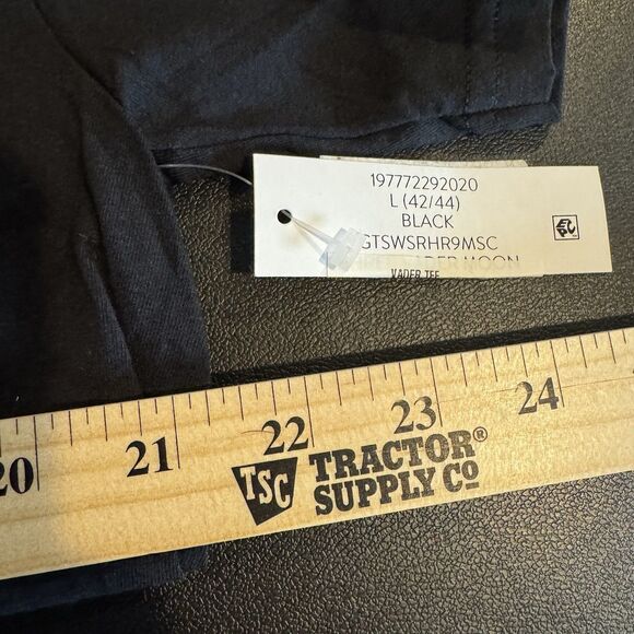 Star Wars Darth Vader Large T-Shirt Men's Black Graphic Tee Vintage Look - Picture 6 of 6